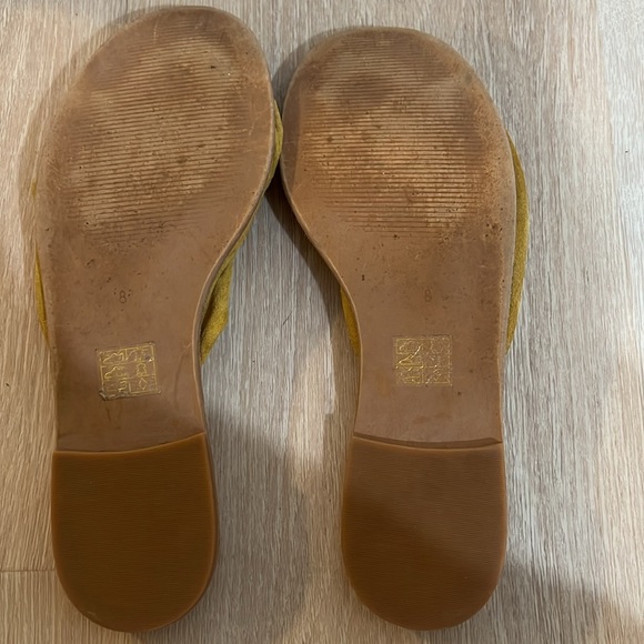 Madewell (8) | women’s Nadia Half Bow Sandal - mustard - Picture 3 of 7